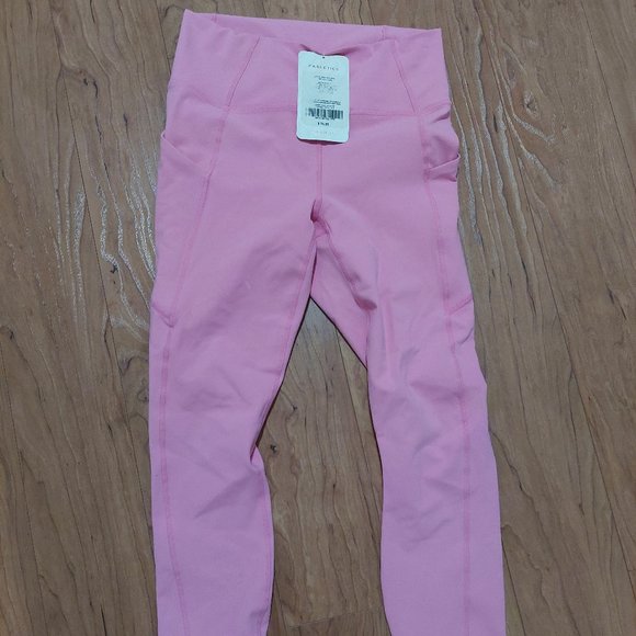 Oasis PureLuxe High-Waisted Capri in Pink Rouge - Picture 1 of 2